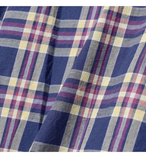 BEAMS PLUS「B.D. Classic-fit Super Madras」|シャツ・ブラウス|
