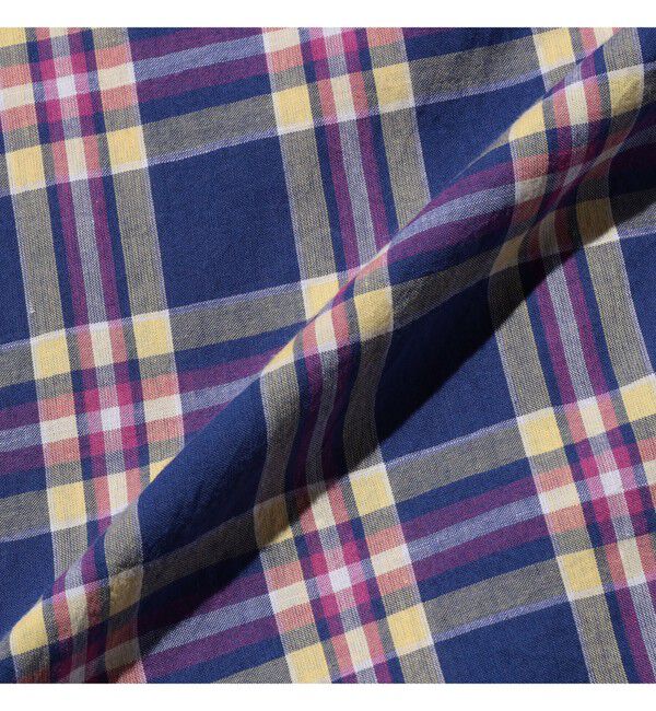 BEAMS PLUS「B.D. Classic-fit Super Madras」|シャツ・ブラウス|
