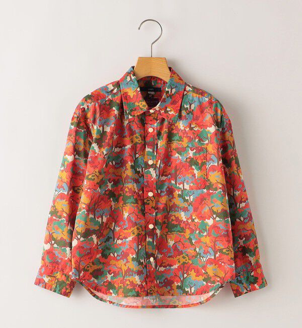 SHIPS KIDS「SHIPS KIDS:100～130cm / コンフォータブル 長袖 シャツ」|シャツ・ブラウス|