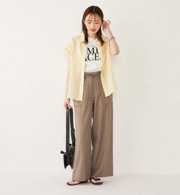SHIPS Colors 「SHIPS Colors:ユーロ リネン (EURO Linen) ヒヨク シャツ◇」|シャツ・ブラウス|