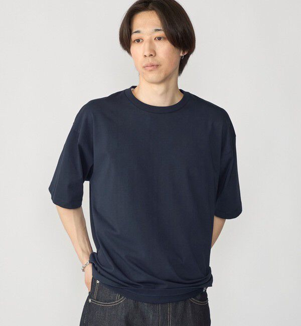 SHIPS「City Ambient Products: オーバーサイズ リラックス ボックス Tシャツ」|Tシャツ・カットソー|