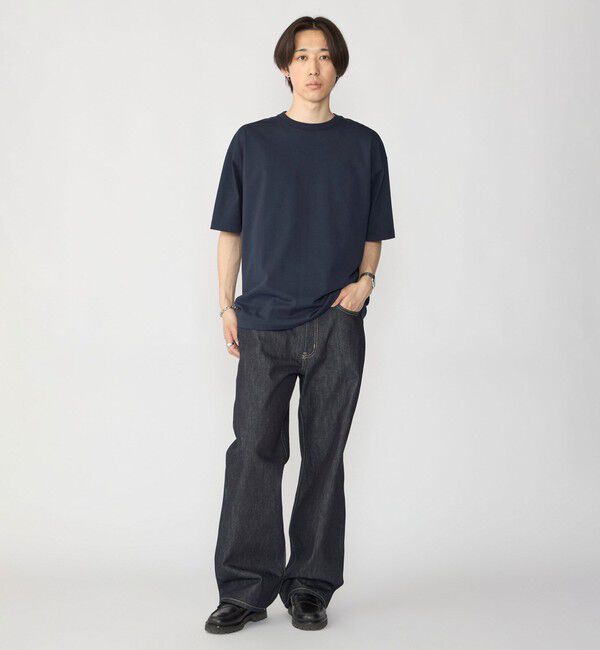 SHIPS「City Ambient Products: オーバーサイズ リラックス ボックス Tシャツ」|Tシャツ・カットソー|