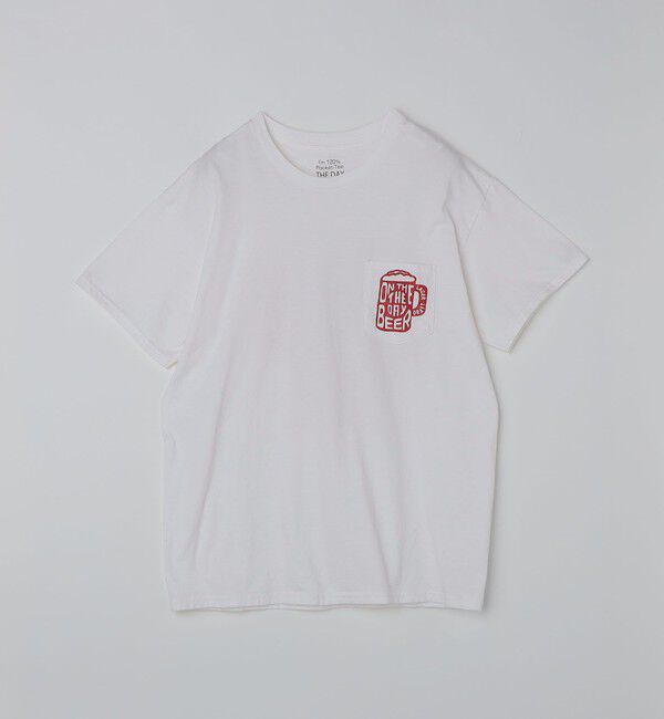 SHIPS「【WEB限定/SHIPS別注】THE DAY ON THE BEACH: THATS SURF LIFE ポケット Tシャツ」|Tシャツ・カットソー|