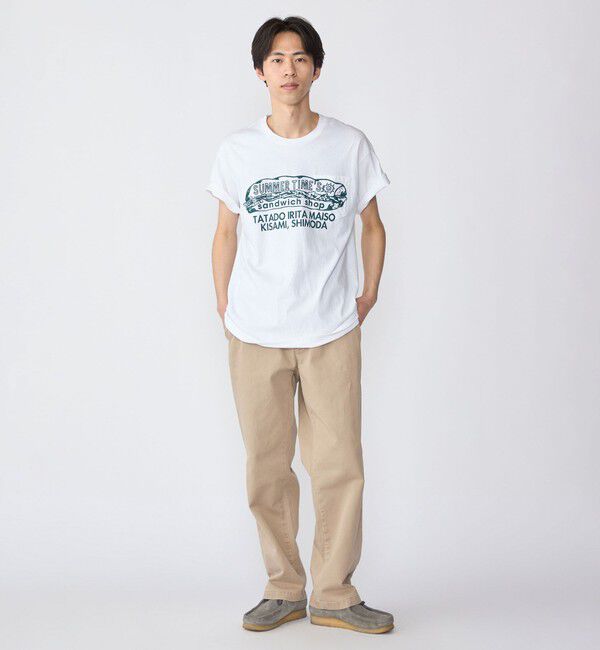 SHIPS「【WEB限定/SHIPS別注】THE DAY ON THE BEACH: THATS SURF LIFE ポケット Tシャツ」|Tシャツ・カットソー|