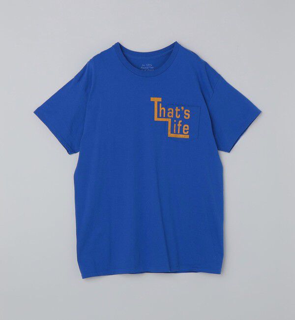 SHIPS「【WEB限定/SHIPS別注】THE DAY ON THE BEACH: THATS SURF LIFE ポケット Tシャツ」|Tシャツ・カットソー|
