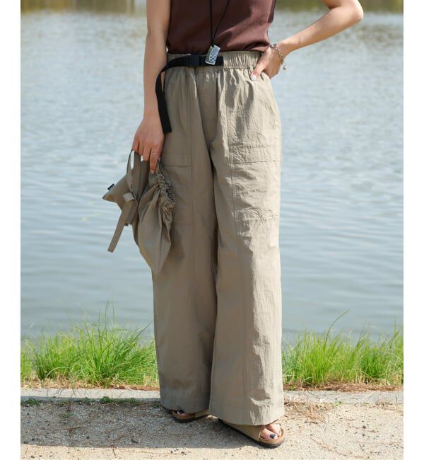 OUTDOOR PRODUCTS Usual Things「≪予約≫撥水ナイロンUTILITYバギーパンツ」|その他|