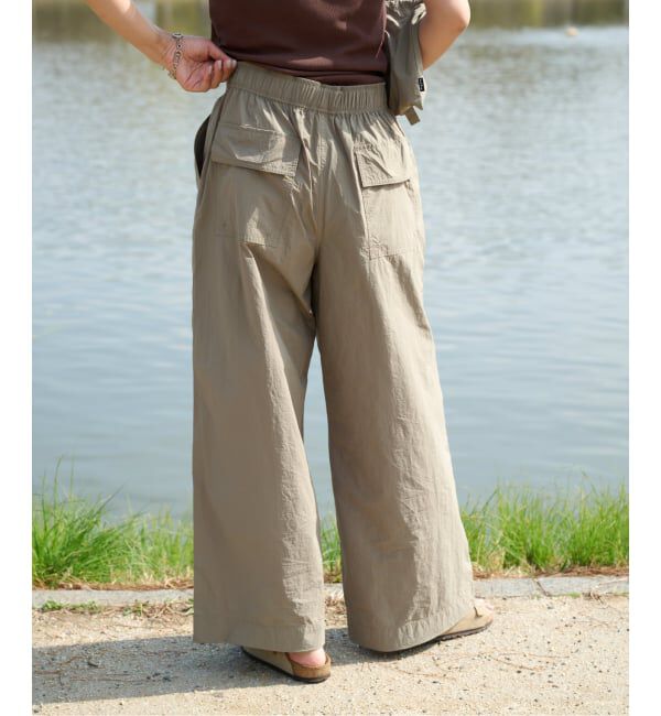 OUTDOOR PRODUCTS Usual Things「≪予約≫撥水ナイロンUTILITYバギーパンツ」|その他|