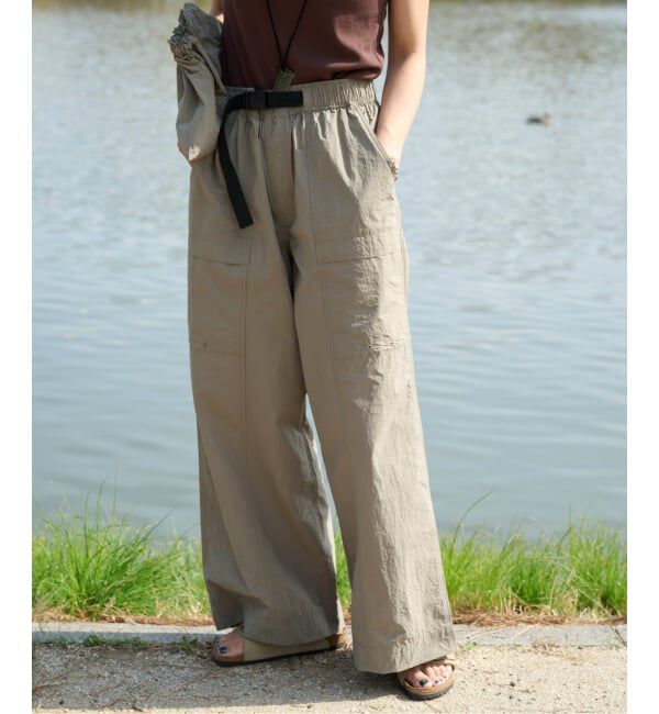OUTDOOR PRODUCTS Usual Things「≪予約≫撥水ナイロンUTILITYバギーパンツ」|その他|
