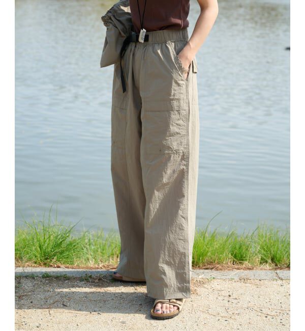 OUTDOOR PRODUCTS Usual Things「≪予約≫撥水ナイロンUTILITYバギーパンツ」|その他|