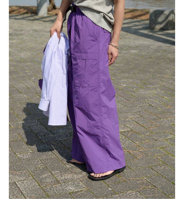 OUTDOOR PRODUCTS Usual Things「≪予約≫撥水ナイロンUTILITYバギーパンツ」|その他|