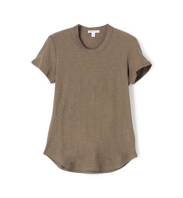 JAMES PERSE「スラブジャージー クルーネックTシャツ WUA3037」|Tシャツ・カットソー|57 カーキ
