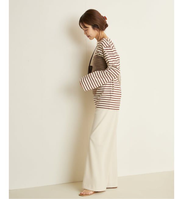 Plage「Long Sleeves Blousing Teeシャツ」|Tシャツ・カットソー|