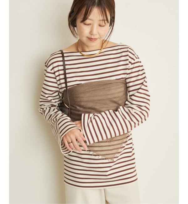 Plage「Long Sleeves Blousing Teeシャツ」|Tシャツ・カットソー|