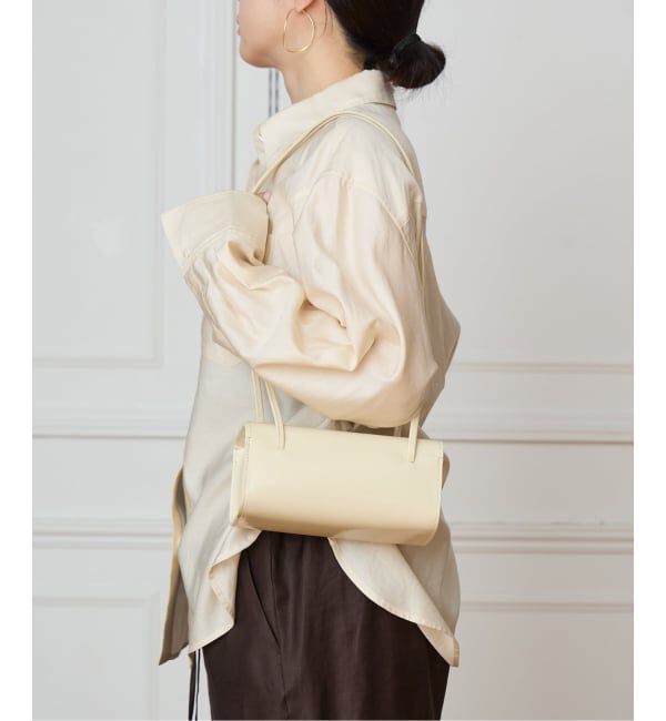 IENA LA BOUCLE「《洗濯機洗い可》IENA LA BOUCLE コットンサテンシャツ」|シャツ・ブラウス|