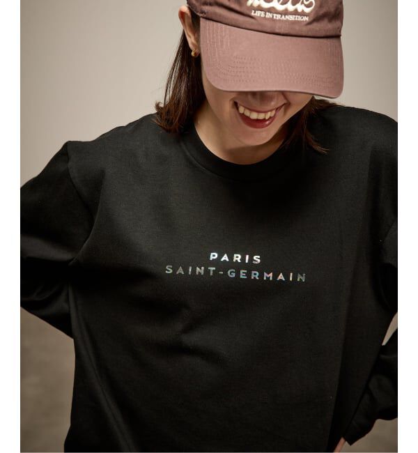 Paris Saint-Germain「【Paris Saint-Germain / パリ・サン＝ジェルマン】 JP BACK EMBLEM L/S」|Tシャツ・カットソー|