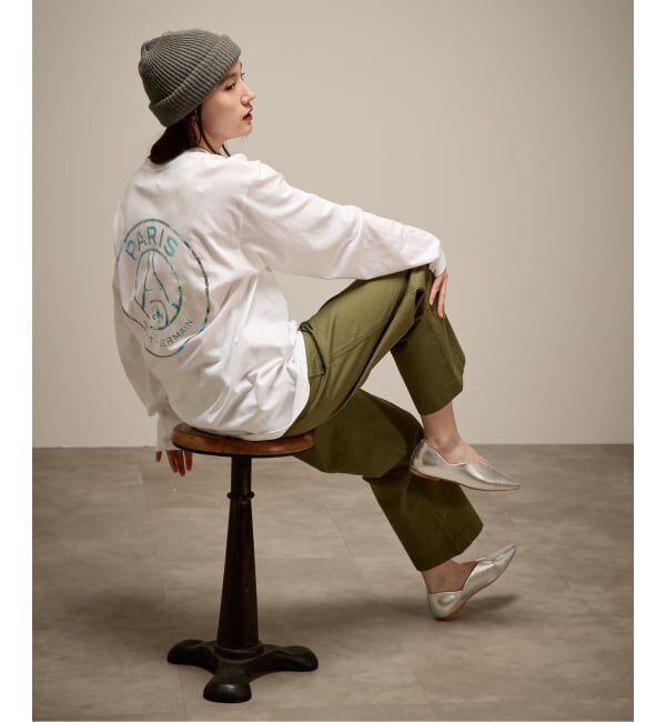Paris Saint-Germain「【Paris Saint-Germain / パリ・サン＝ジェルマン】 JP BACK EMBLEM L/S」|Tシャツ・カットソー|
