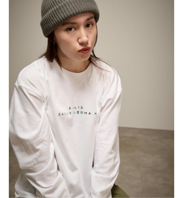 Paris Saint-Germain「【Paris Saint-Germain / パリ・サン＝ジェルマン】 JP BACK EMBLEM L/S」|Tシャツ・カットソー|