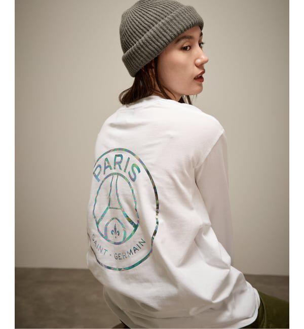 Paris Saint-Germain「【Paris Saint-Germain / パリ・サン＝ジェルマン】 JP BACK EMBLEM L/S」|Tシャツ・カットソー|