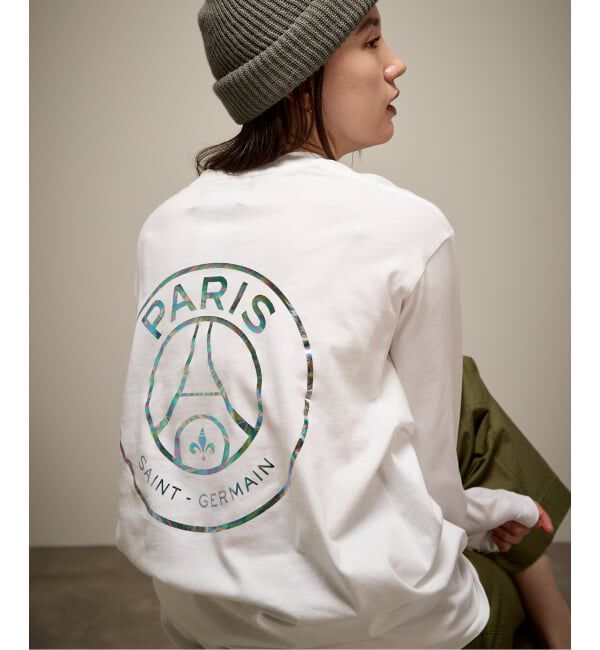 Paris Saint-Germain「【Paris Saint-Germain / パリ・サン＝ジェルマン】 JP BACK EMBLEM L/S」|Tシャツ・カットソー|