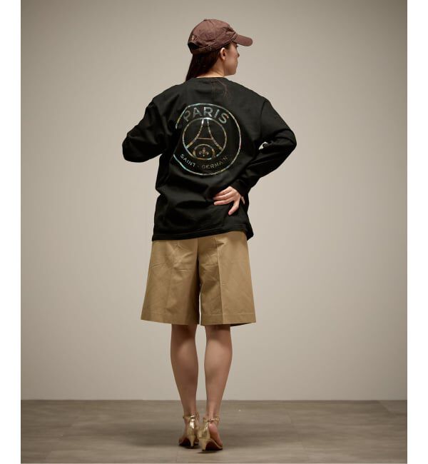 Paris Saint-Germain「【Paris Saint-Germain / パリ・サン＝ジェルマン】 JP BACK EMBLEM L/S」|Tシャツ・カットソー|