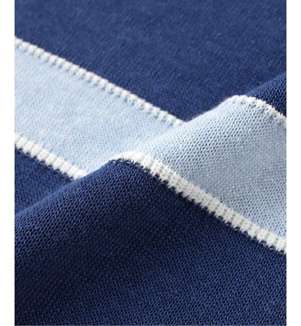 EDIFICE「《EDIFICE by PIPPIOLINO》ボーダー ニット Tシャツ」|Tシャツ・カットソー|
