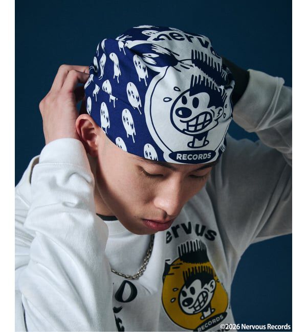 JOURNAL STANDARD「Nervous Records / ナーヴァス・レコーズ &times; JOURNAL STANDARD バンダナ」|バンダナ・スカーフ|