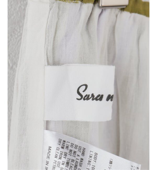 JOURNAL STANDARD「【SARA MALLIKA/サラマリカ】 Cotton Wave Stripe Print PAN」|その他|