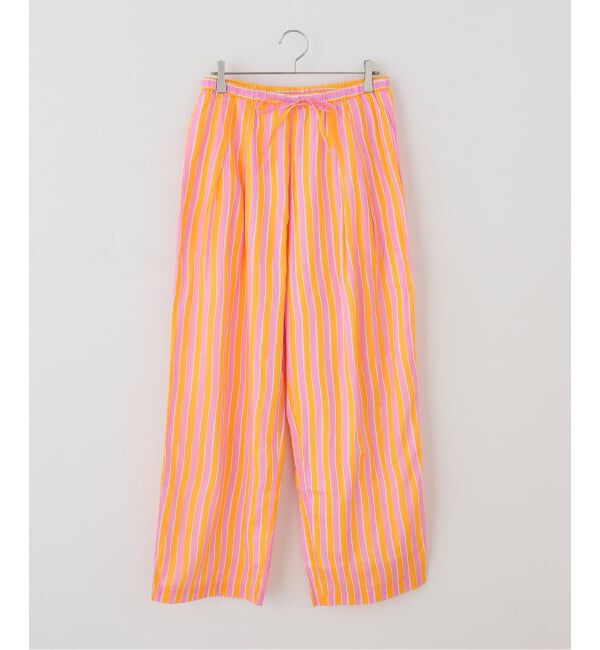 JOURNAL STANDARD「【SARA MALLIKA/サラマリカ】 Cotton Wave Stripe Print PAN」|その他|オレンジ