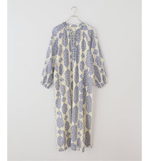 JOURNAL STANDARD「別注【SARA MALLIKA/サラマリカ】 EMBROIDERY DRESS」|ワンピース|ブルー A
