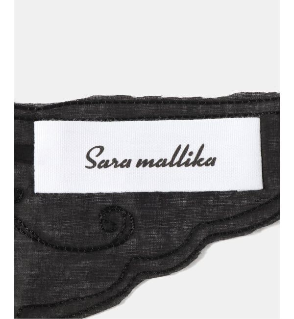 JOURNAL STANDARD「【SARA MALLIKA/サラマリカ】 Organza Arai Embroidery Babu」|バンダナ・スカーフ|
