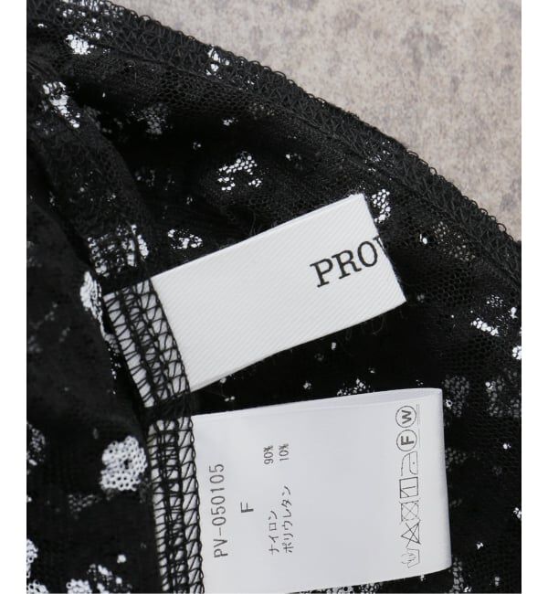JOURNAL STANDARD「【PROVOKE/プロヴォーク】 Print lace stirrup tight」|タイツ・ストッキング|
