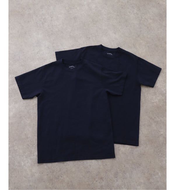 FRAMeWORK「BROOKS BROTHERS BBJ EX KNT USA 2-PACK TEE」|Tシャツ・カットソー|ネイビー