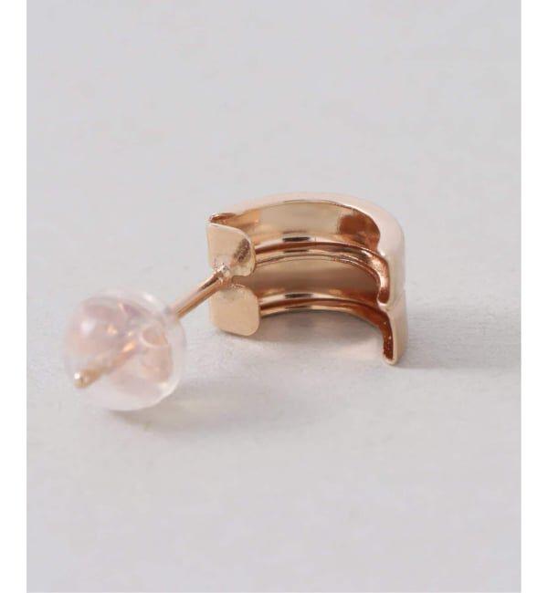 Lilas by Spick&Span「《WEB限定》ハーフマットピアス K10（両耳）」|ピアス|