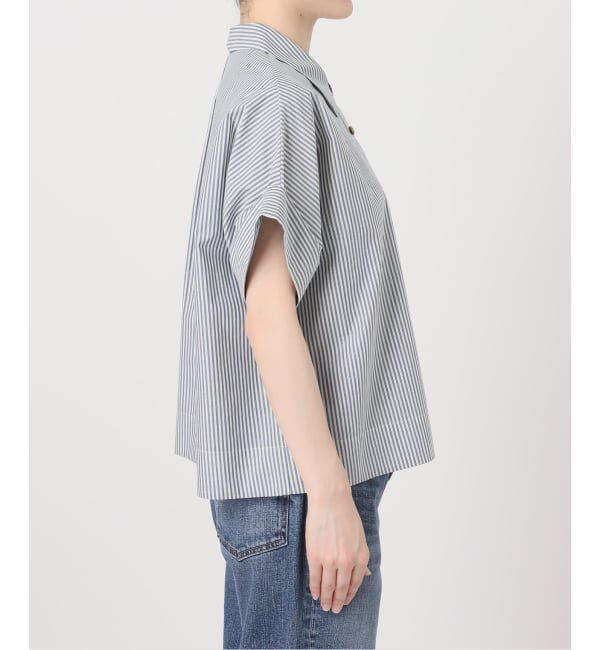Spick and Span「ハーフスリーブポプリンシャツ」|シャツ・ブラウス|