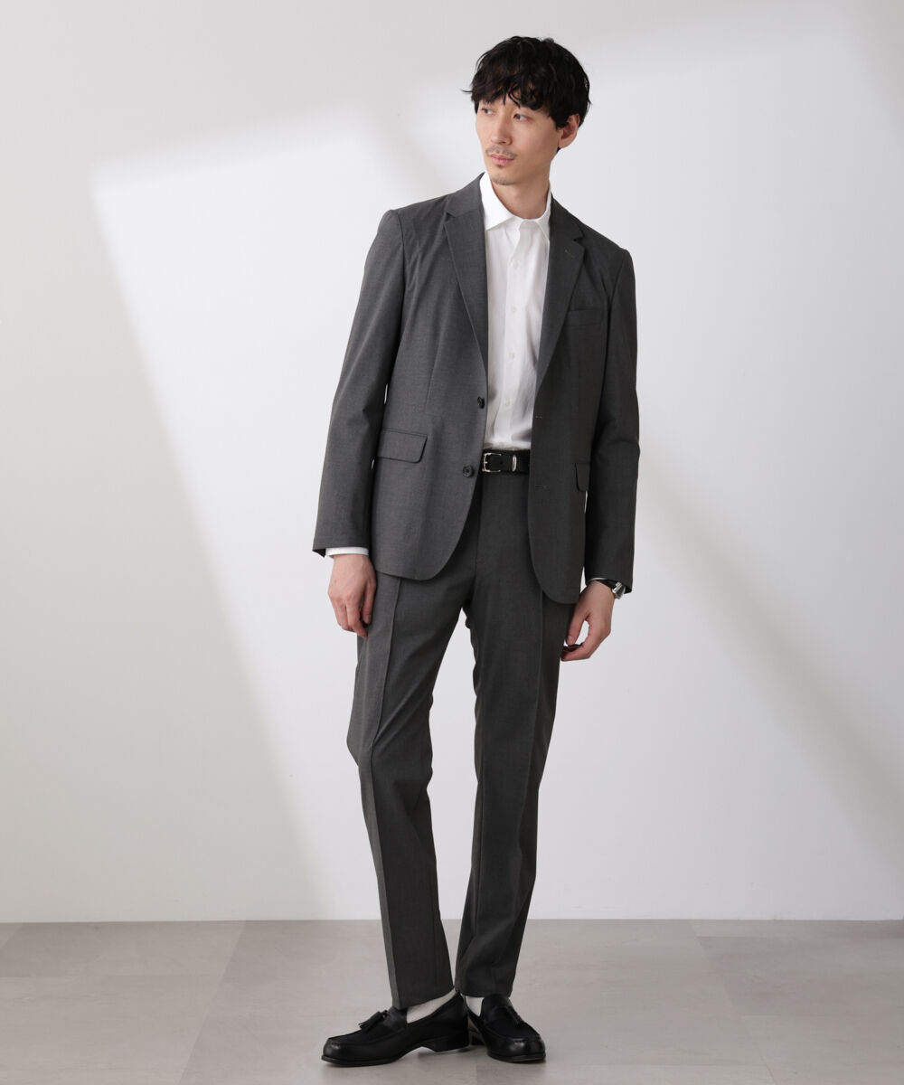 nano･universe「｢N JACKET BASIC｣トロピカルストレッチジャケット（セットアップ可）」|スーツ|