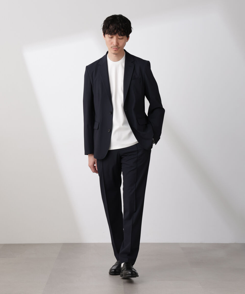 nano･universe「｢N JACKET BASIC｣トロピカルストレッチジャケット（セットアップ可）」|スーツ|