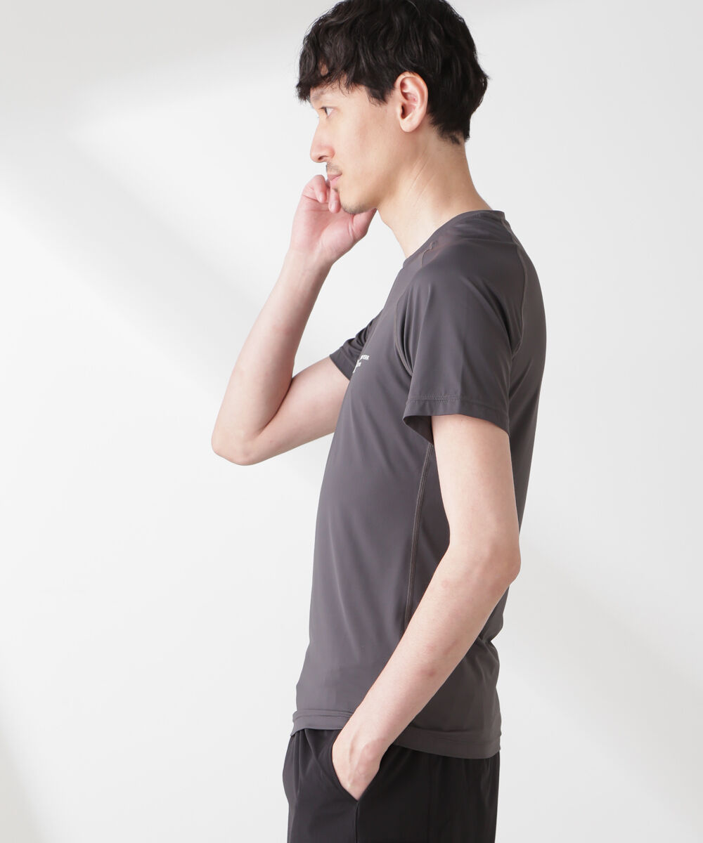 nano･universe「｢EVERLAST｣ ジャストフィット GYM Tシャツ」|Tシャツ・カットソー|
