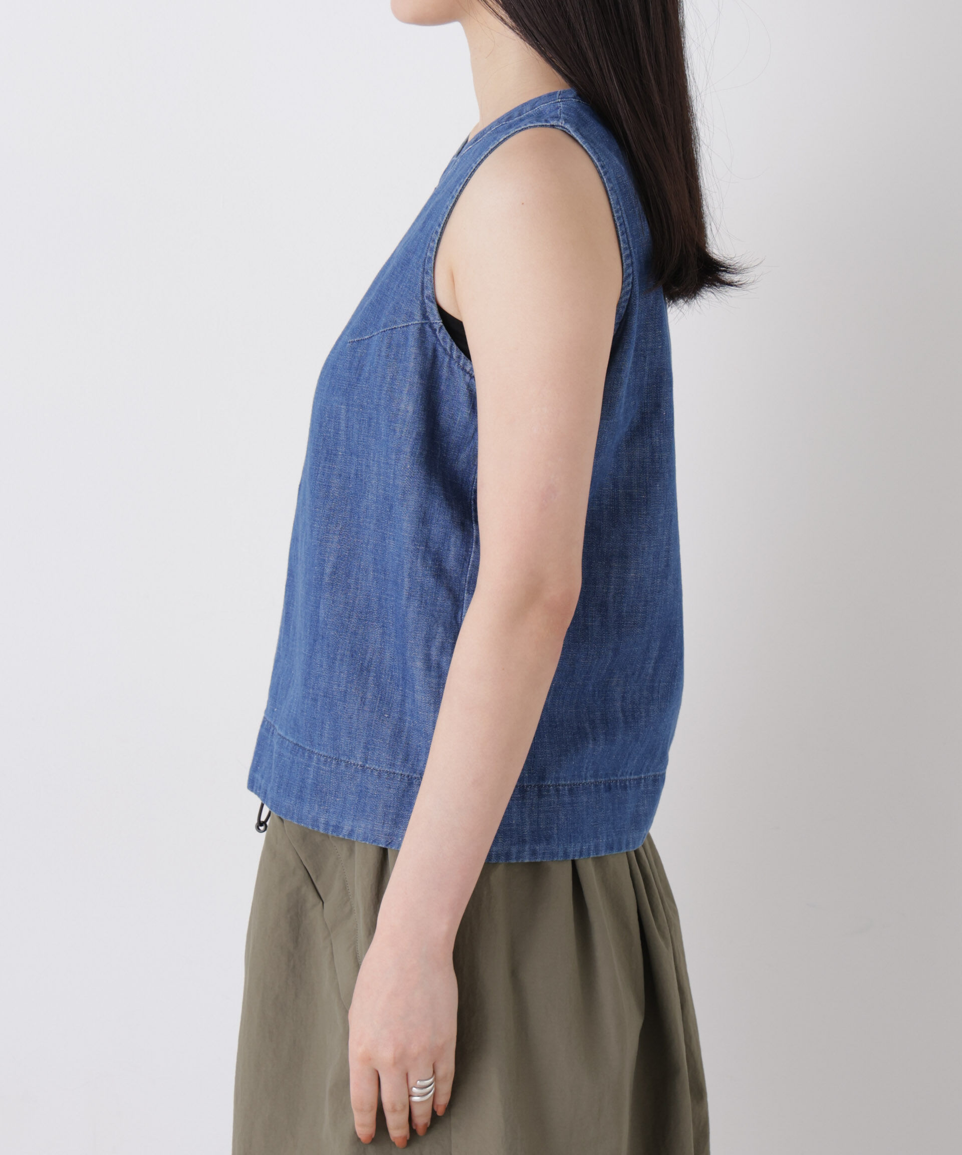 nano･universe「Healthy DENIM/Breezy Coconuts(セットアップ可)」|シャツ・ブラウス|