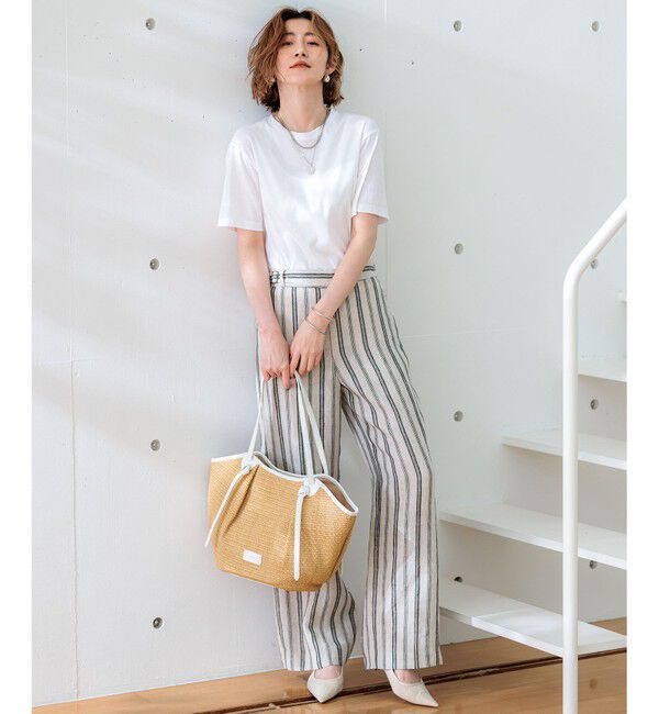 23区「【CLASSY.6月号掲載】雑材ミドル トートバッグ」|トートバッグ|