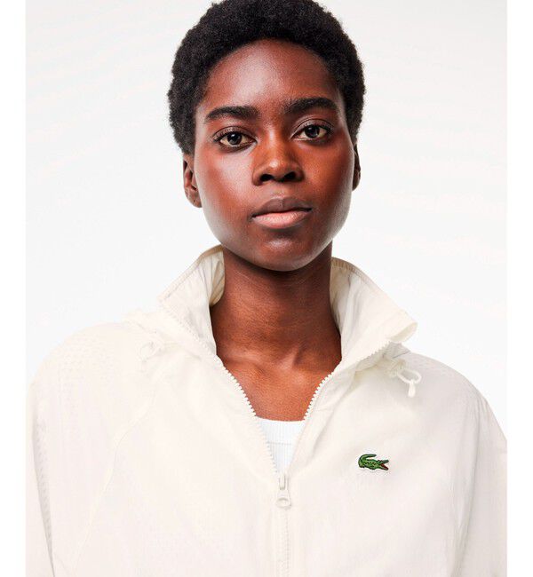 LACOSTE「ライトウェイトナイロントラックジャケット」|ブルゾン・スタジャン|