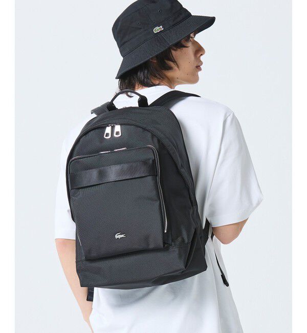 LACOSTE「コメ PCポケットナイロンバックパック」|リュック|