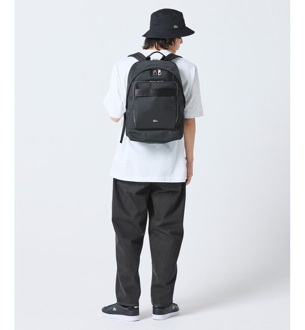 LACOSTE「コメ PCポケットナイロンバックパック」|リュック|