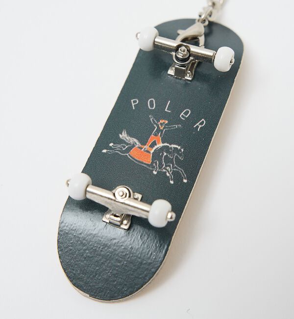 ABAHOUSE「【POLER / ポーラー】ミニスケートボード キーホルダー」|チャーム・キーホルダー|