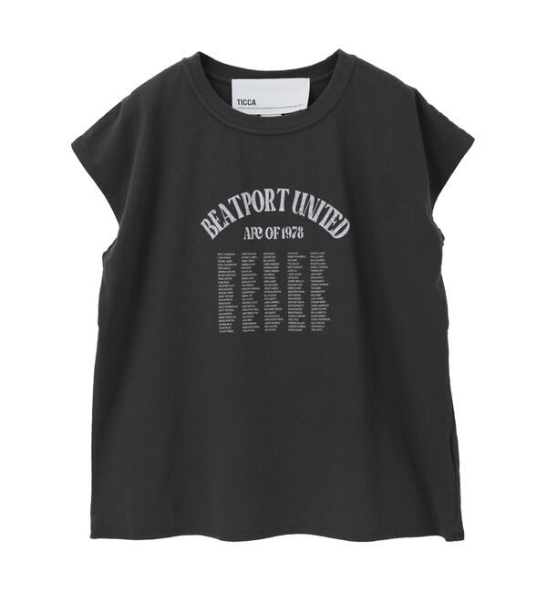 Liesse「【TICCA/ティッカ】BEATPORT Tシャツ（TBFS-494）」|Tシャツ・カットソー|ブラウン