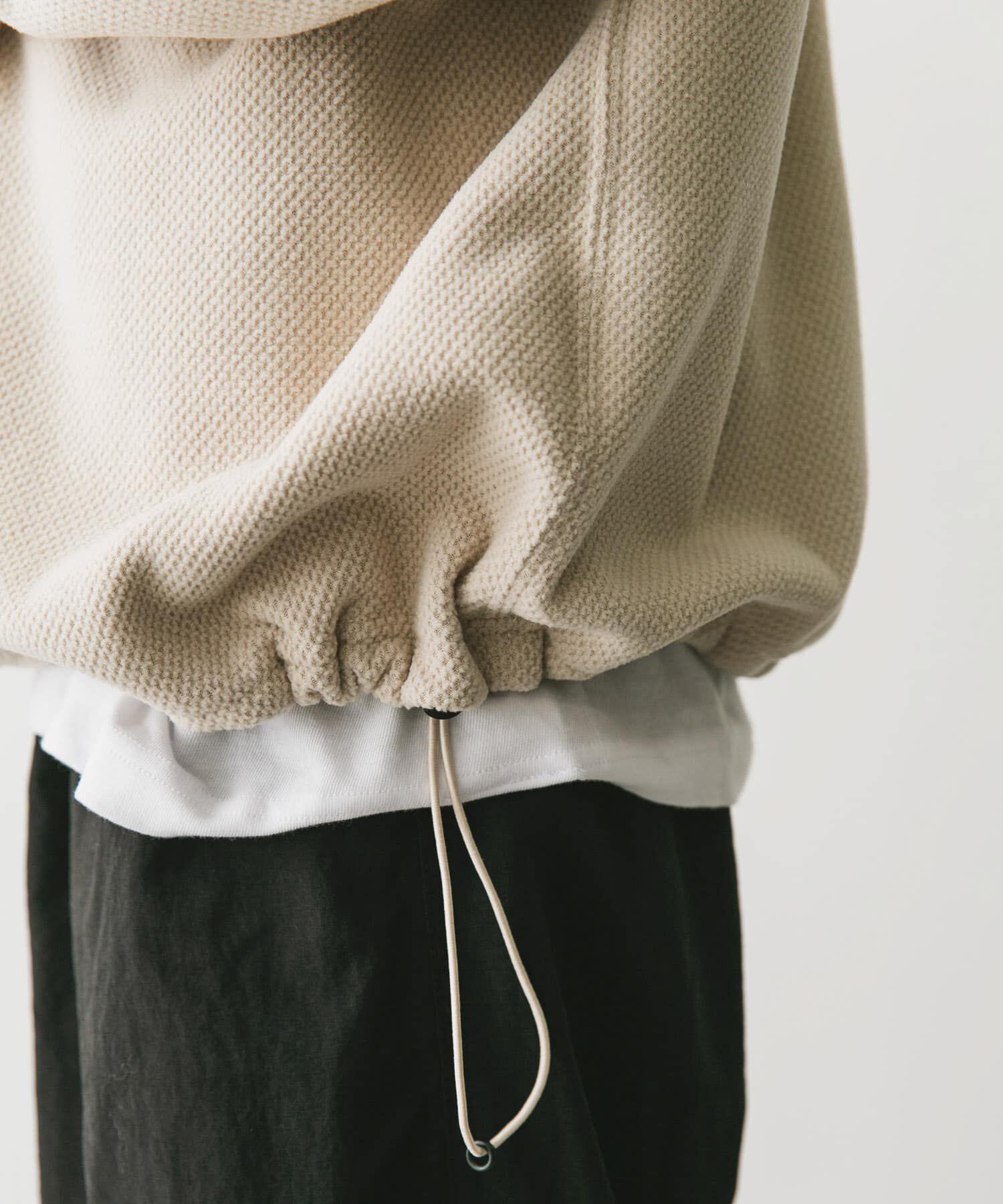 URBAN RESEARCH DOORS「『UR TECH』ピケフリース プルオーバー」|Tシャツ・カットソー|