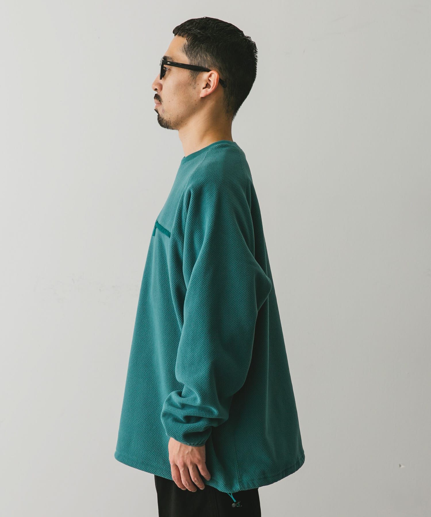 URBAN RESEARCH DOORS「『UR TECH』ピケフリース プルオーバー」|Tシャツ・カットソー|