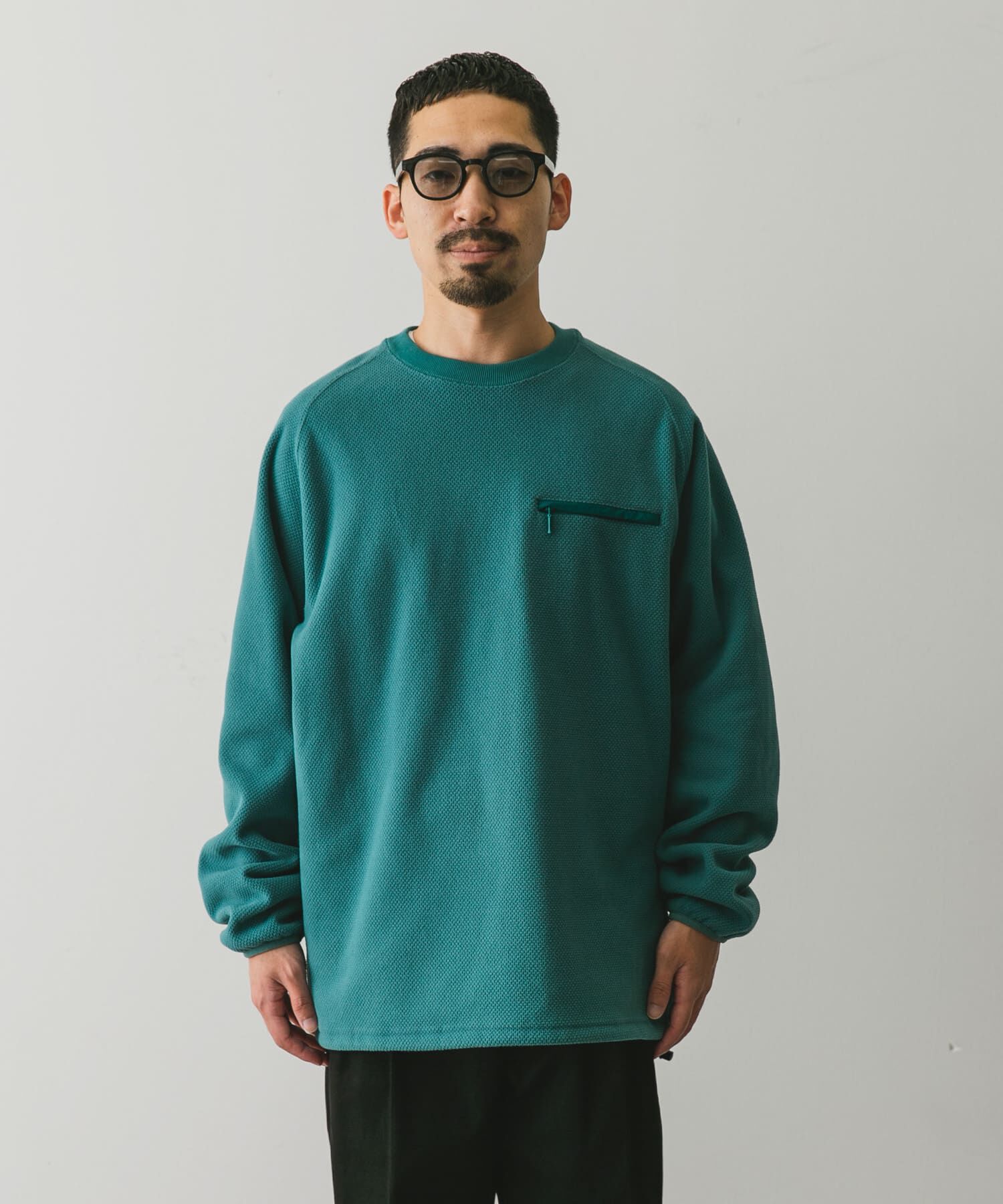 URBAN RESEARCH DOORS「『UR TECH』ピケフリース プルオーバー」|Tシャツ・カットソー|