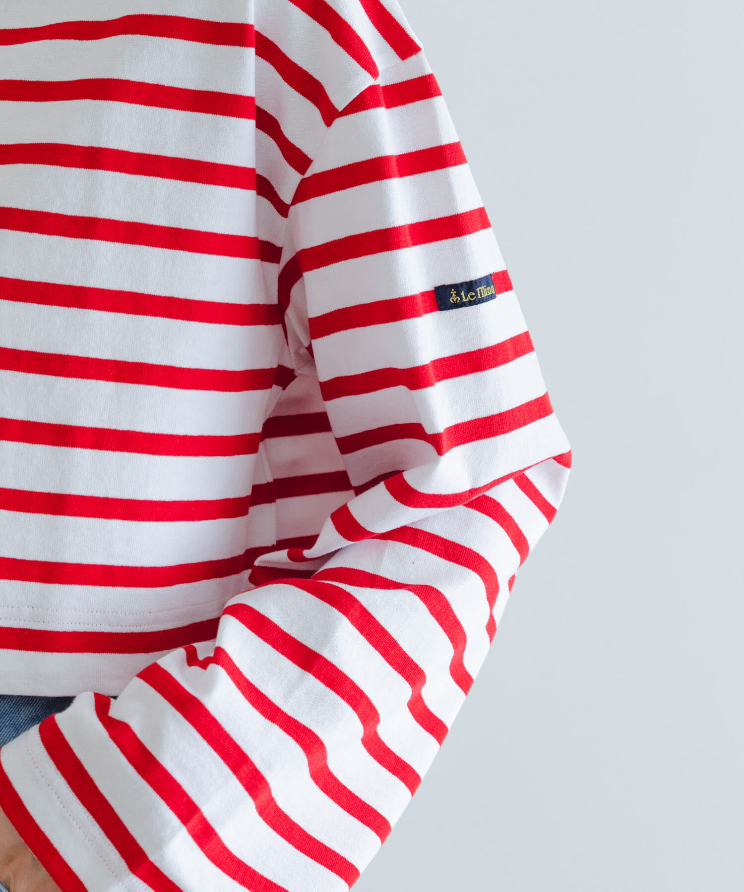 URBAN RESEARCH「『別注』Le minor&times;UR　Border cropped T-shirts」|Tシャツ・カットソー|