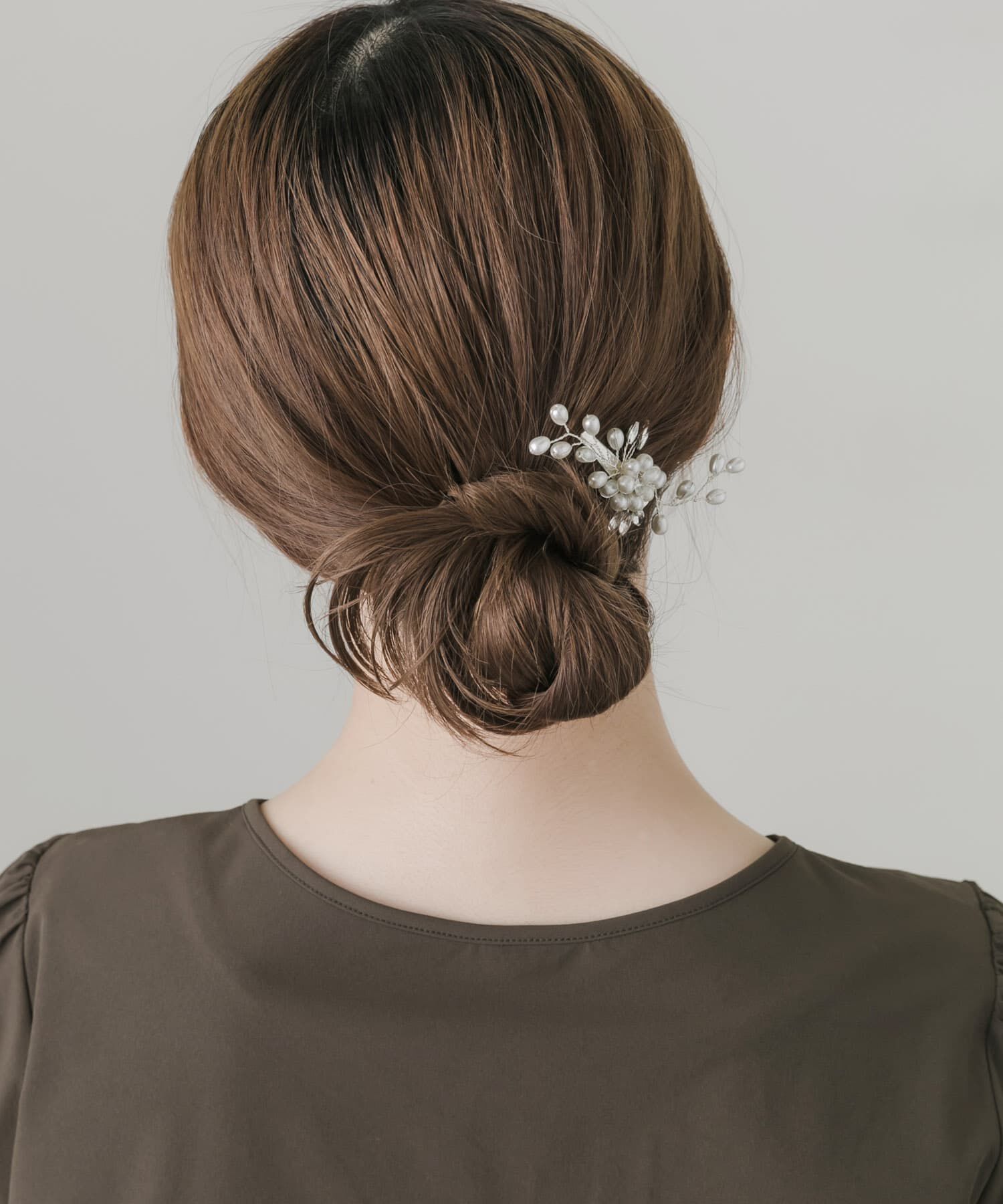 SMELLY「フラワーモチーフパールヘアクリップ」|その他|