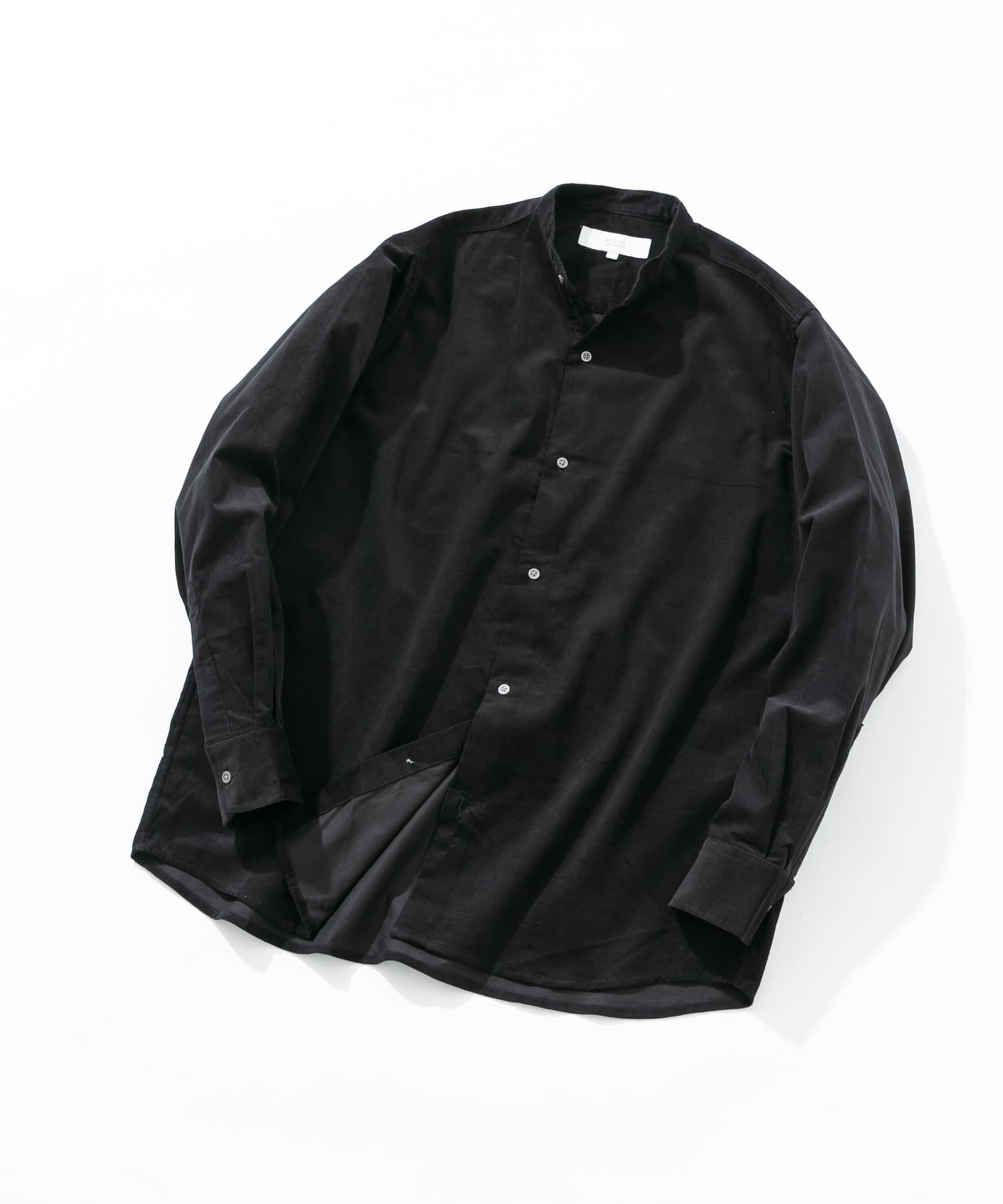 URBAN RESEARCH ROSSO「アーバンリラックスコーデュロイバンドシャツ」|シャツ・ブラウス|